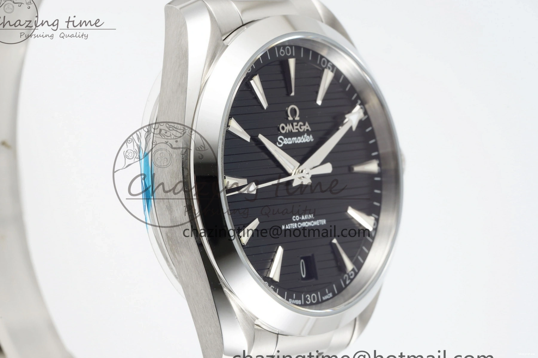 1222 MultiPurpose Aqua Terra 150M SS JQK 1:1 Best Edition Black Dial SS Hand on SS Bracelet A 7833